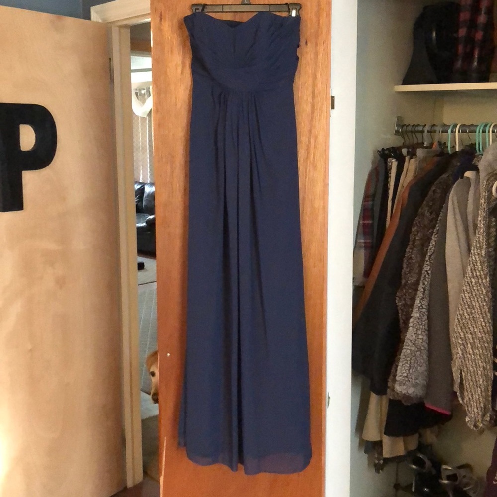 A formal dress from David’s bridal only worn once.